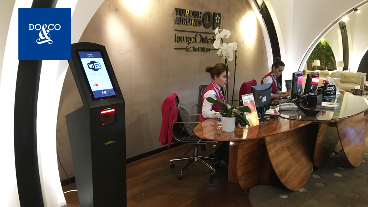 DO&CO CIP Lounge Kiosk Project
