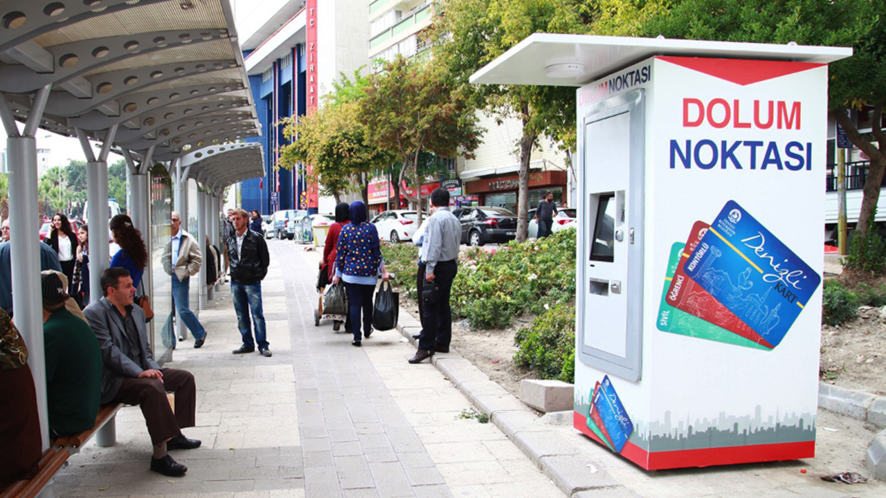 Denizli Metropolitan Municipality Denizli Kart Electronic Top-Up and Sales Kiosks