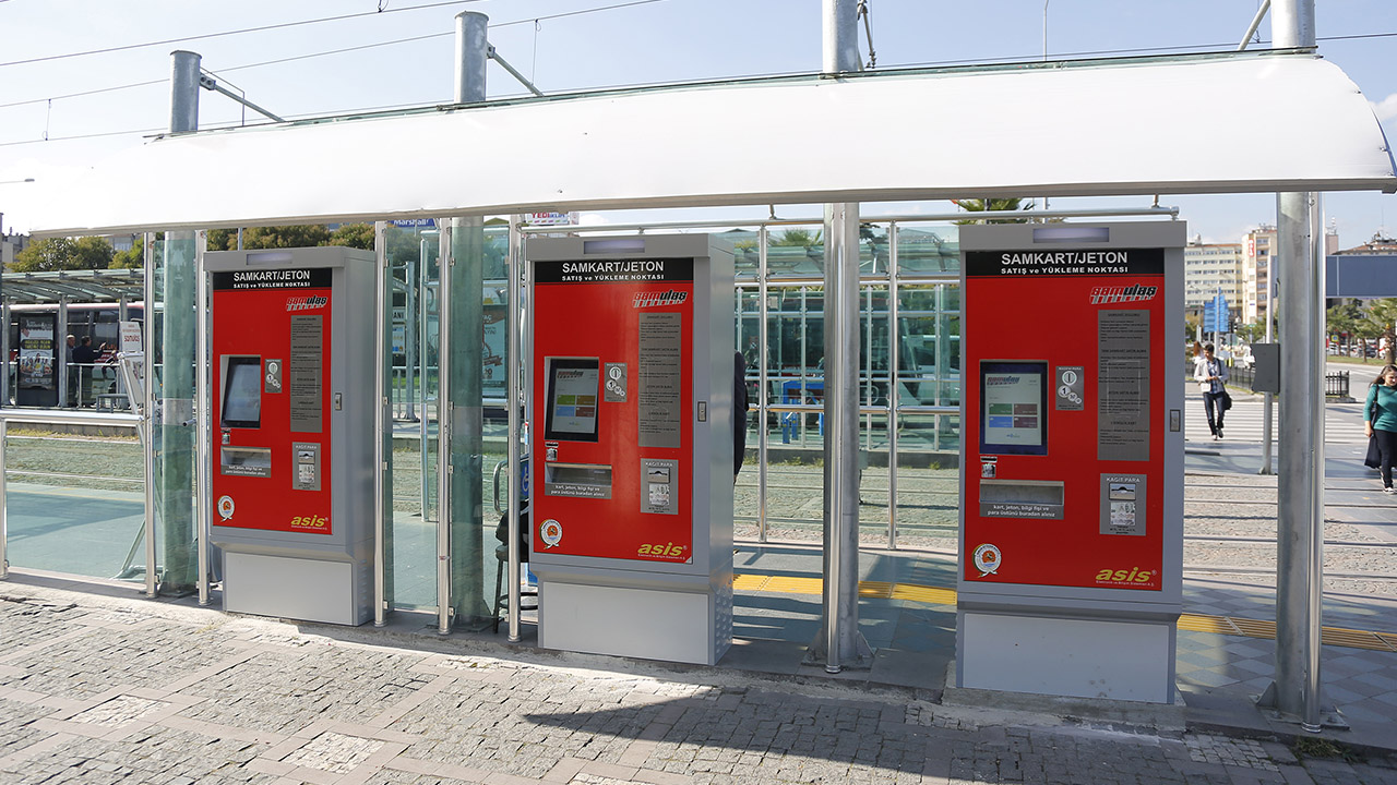 Samsun Metropolitan Municipality Automatic Samkart Top-Up Kiosk Project