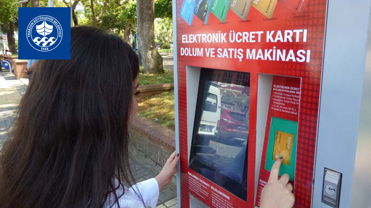 Trabzon Metropolitan Municipality Outdoor Ticket Vending and Card Top-Up Kiosk Project