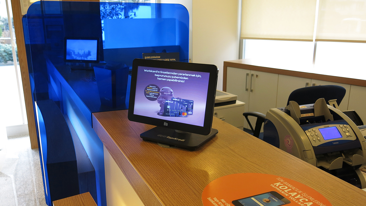 Yapı Kredi Customer Touchscreens Project