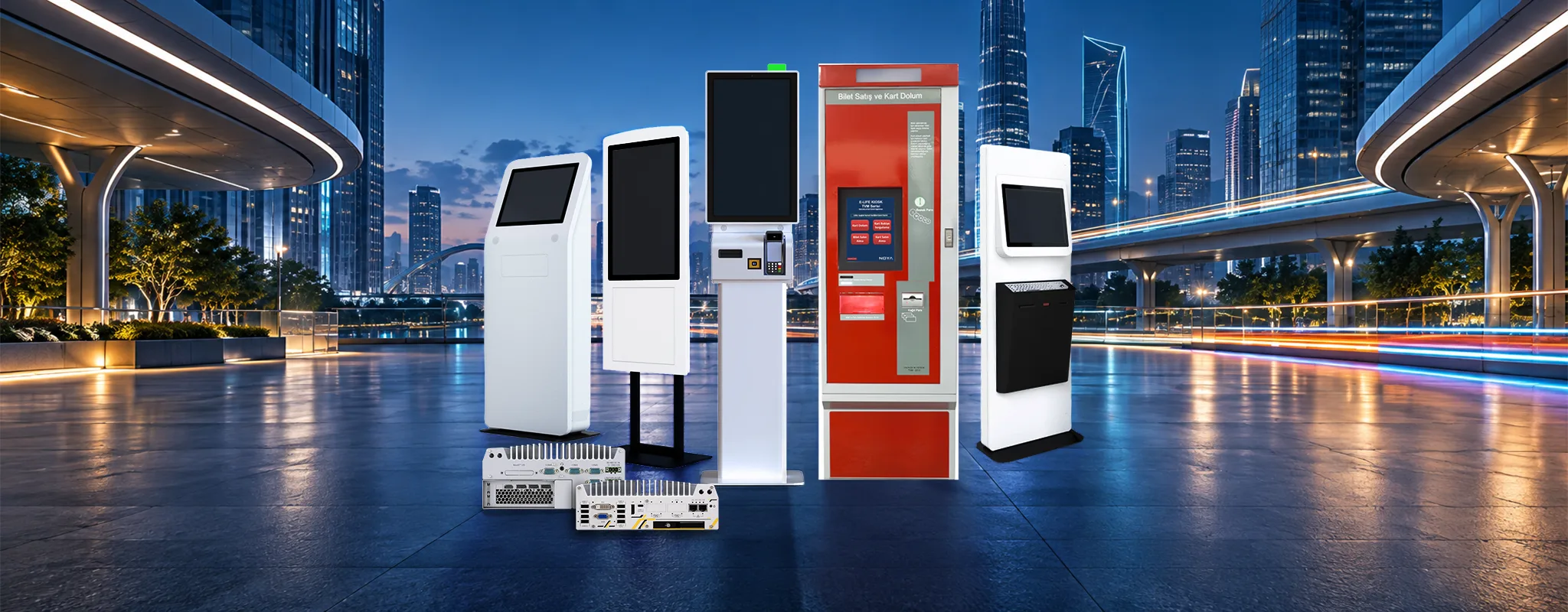 Smart city kiosk solutions